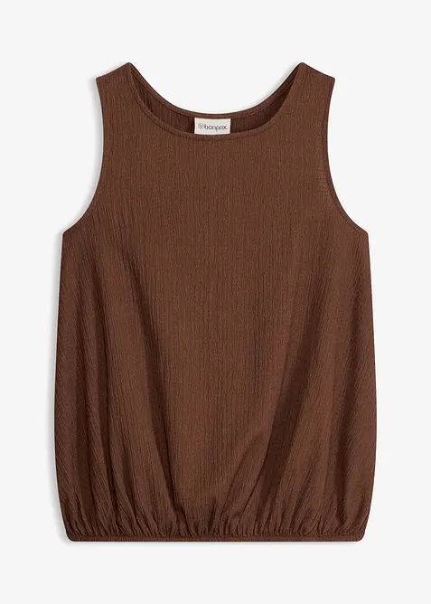 Topp i strukturert krepp, bonprix