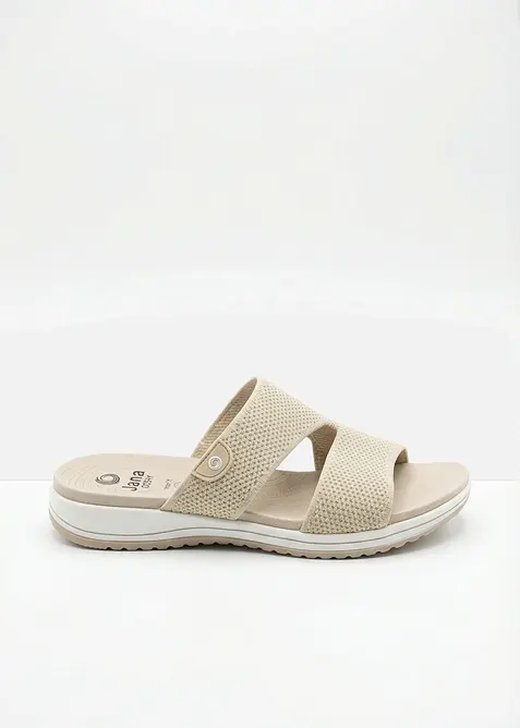 Komfortable kilesandaler med behagelig bredde fra Jana, Jana