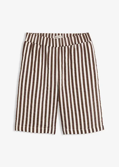 Musselin-shorts i 100% bomull, bonprix