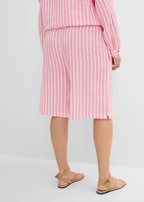 Musselin-shorts i 100% bomull, bonprix