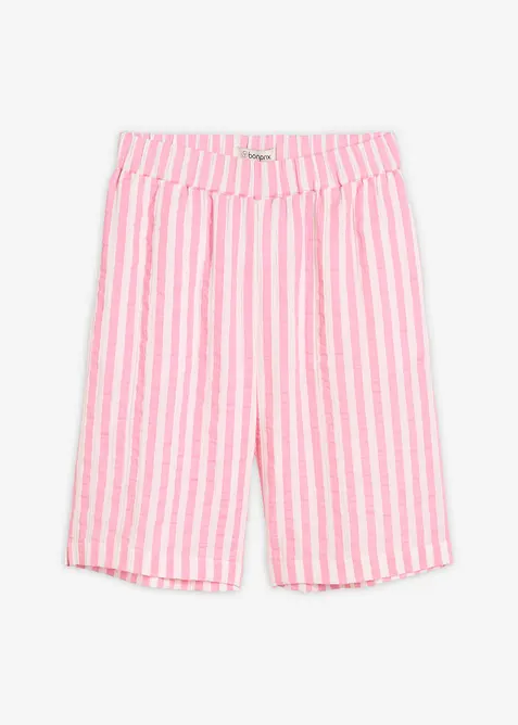 Musselin-shorts i 100% bomull, bonprix