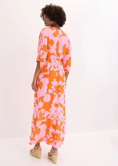 Maxikjole i viskose med pent fall, bonprix