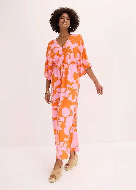 Maxikjole i viskose med pent fall, bonprix