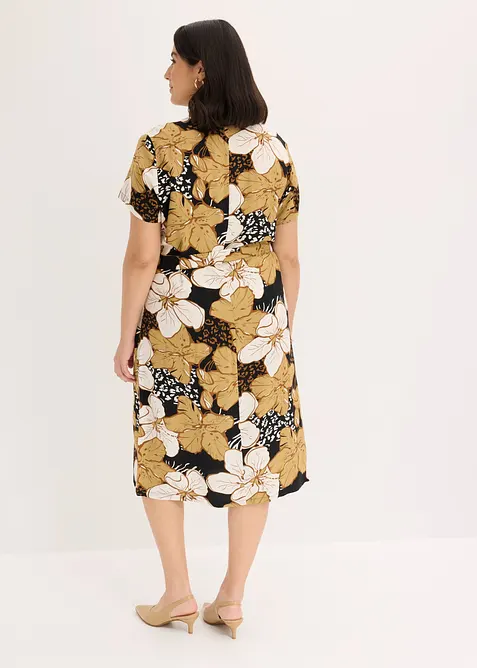 M&oslash;nstret skjortekjole, bonprix