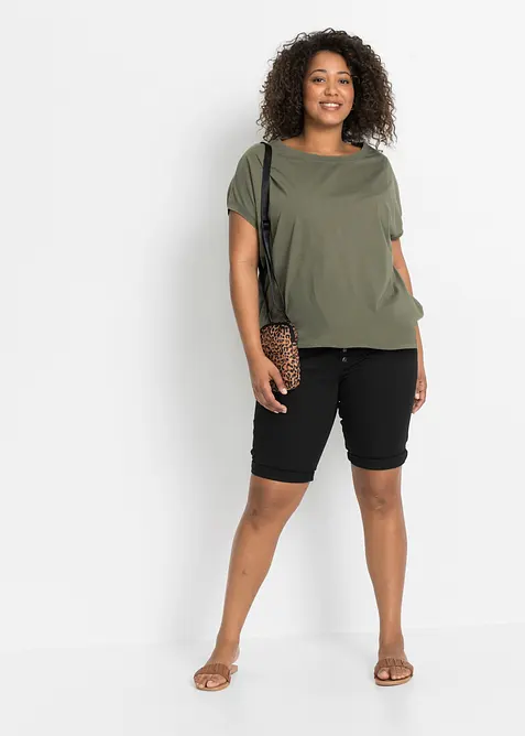 Lang topp i 100% bomull, bonprix