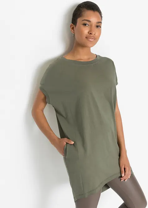 Lang topp i 100% bomull, bonprix