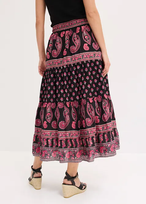 Maxiskj&oslash;rt i 100% bomull, bonprix