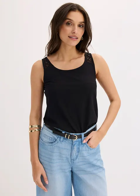 Singlet i bomull, bonprix