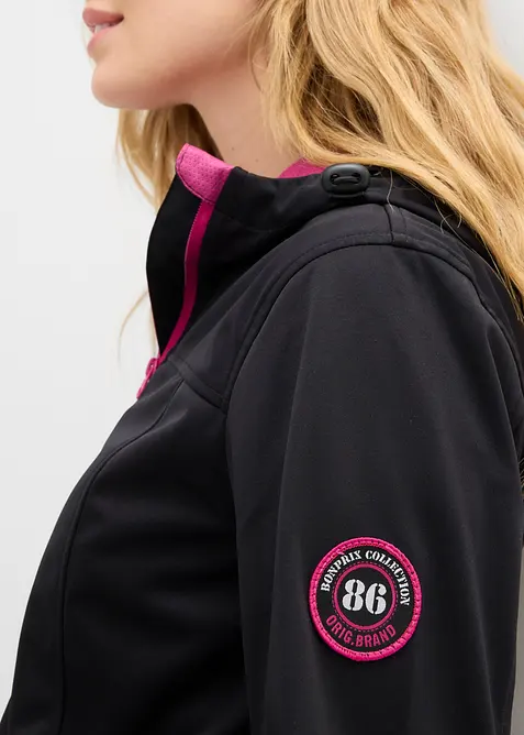 Lett softshelljakke, bonprix