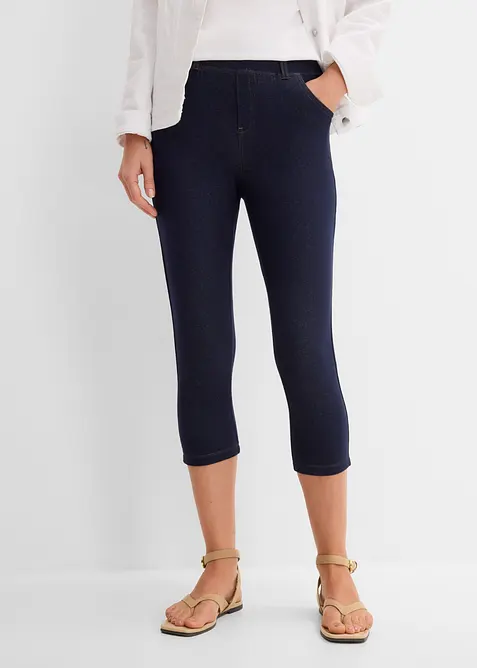 Caprileggings i jeans-look, bonprix
