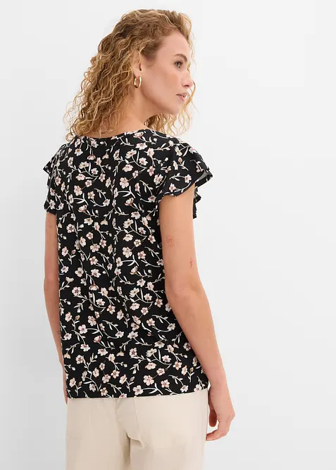 Topp i viskoseblanding, bonprix