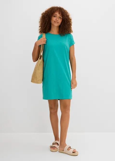 Jerseykjole i bomull, bonprix