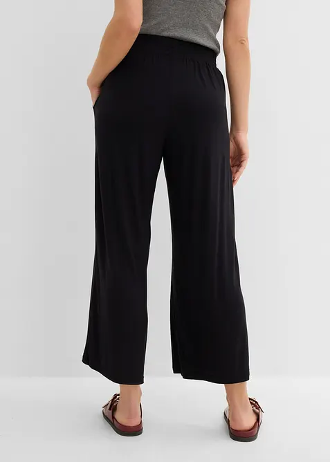 Jerseybukse i lett viskosemiks, 7/8-lengde, bonprix