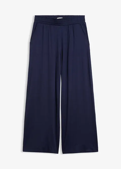 Jerseybukse i lett viskosemiks, 7/8-lengde, bonprix