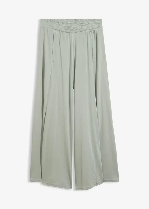 Culottes i jersey med vide ben, bonprix