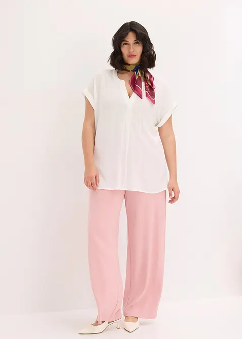 Bluse i 100% viskose, bonprix
