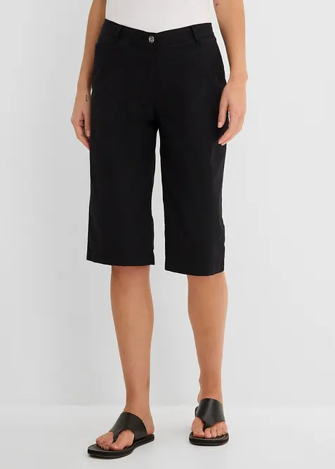 Lang bermudashorts med elastisk linning, bonprix