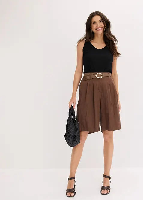 Jerseytopp i 100% &oslash;kologisk bomull, bonprix