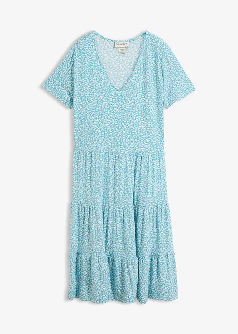 Jerseykjole i viskosemiks, bonprix
