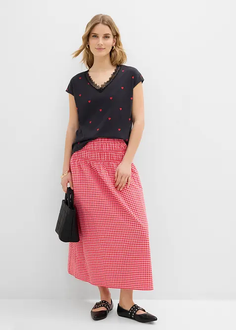 Topp i 100% bomull, bonprix