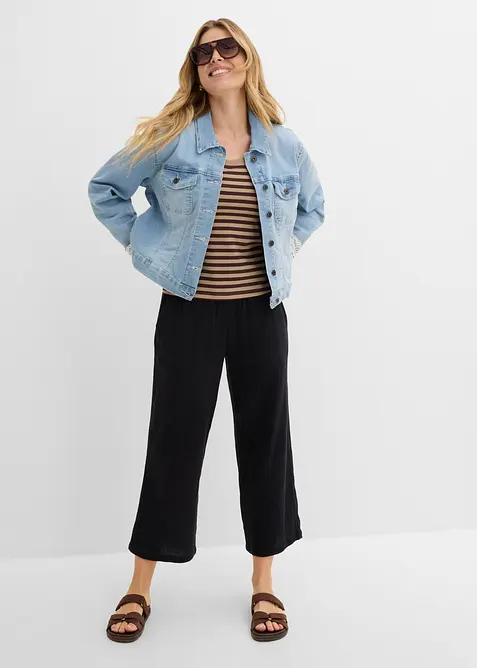 Culottes i bomullsmusselin, bonprix