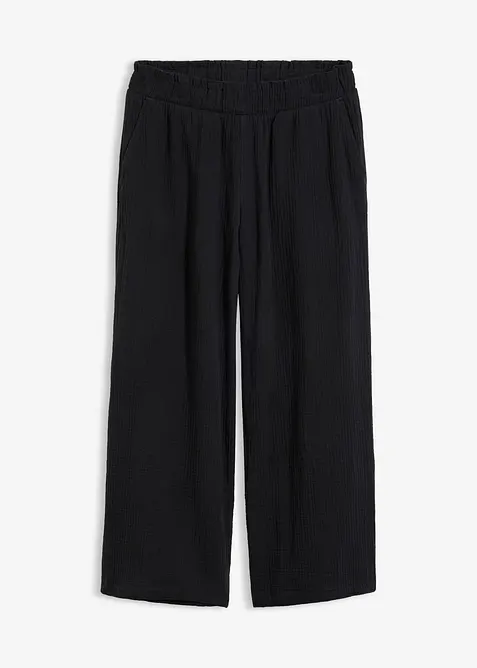 Culottes i bomullsmusselin, bonprix