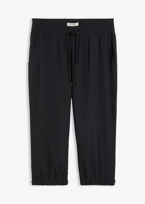Hurtigt&oslash;rkende funksjons-bukse med capri-lengde, bonprix