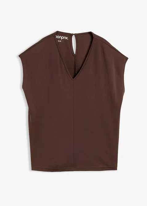 Topp i viskosepik&eacute;, bonprix