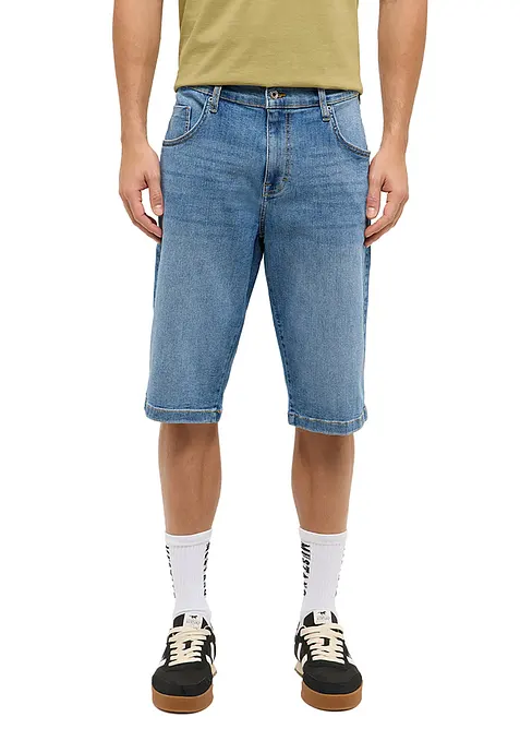 Bermudashorts i denim med stretch fra Mustang, straight, Mustang Jeans
