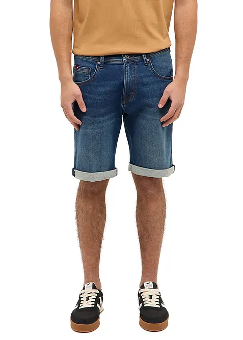 Slim fit-bermudashorts &laquo;Chicago&raquo; med stretch fra Mustang, bonprix