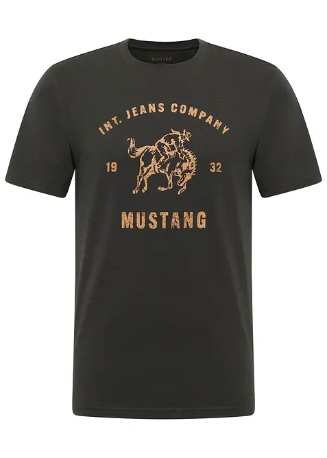 T-skjorte &laquo;Austin&raquo; i 100% bomull fra Mustang, Mustang Jeans