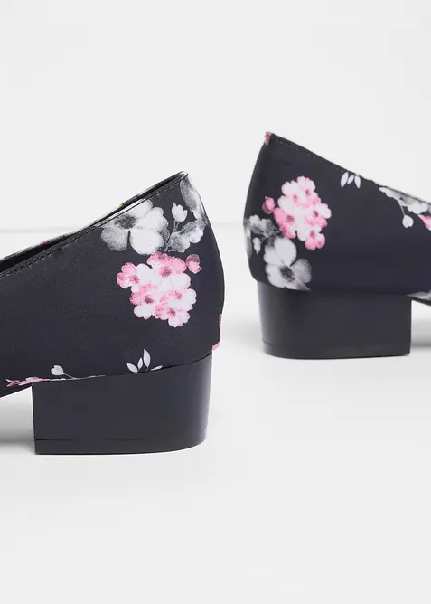 Pumps med blokkh&aelig;l, bonprix