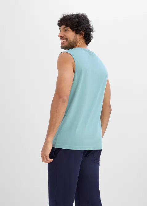 Singlet i 100% &oslash;kologisk bomull (2-pack), bonprix