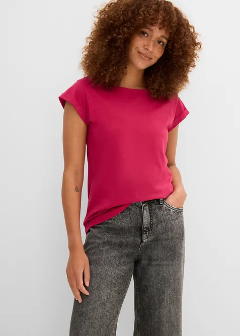 T-skjorte i 100% bomull, bonprix