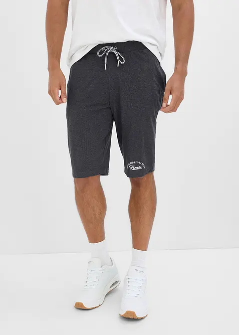 Jersey bermudashorts i 100% &oslash;kologisk bomull, bonprix