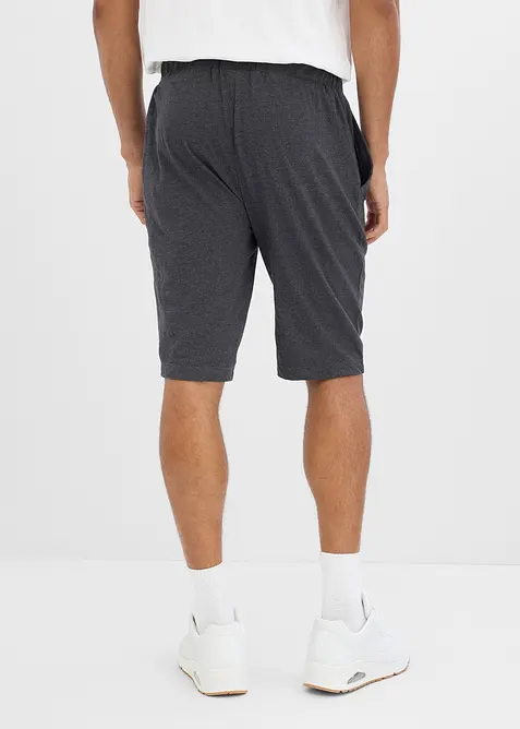Jersey bermudashorts i 100% &oslash;kologisk bomull, bonprix