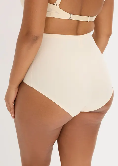 Light shape truse med h&oslash;y midje (2-pack), bonprix