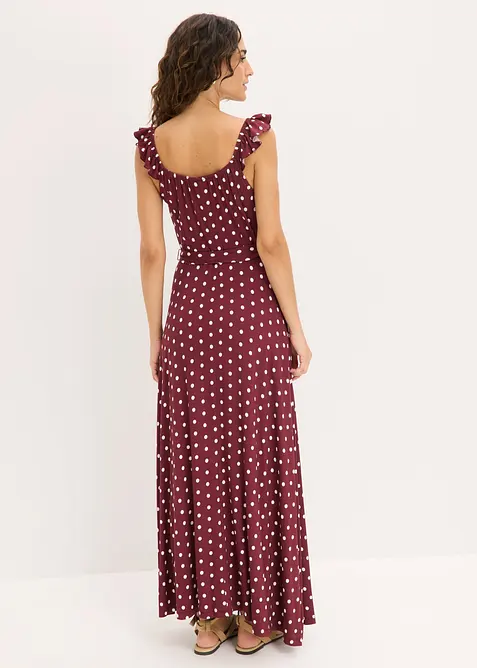 Maxikjole i klimasmart viskose, bonprix