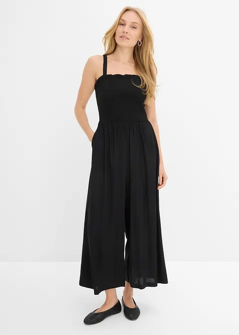 Jumpsuit i lett viskose, bonprix