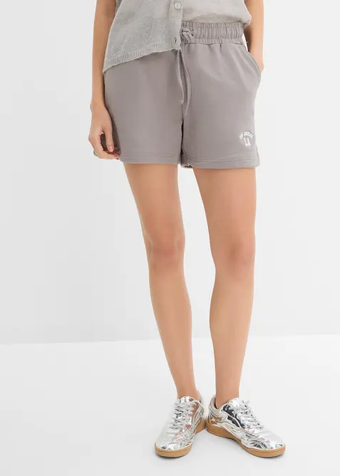 Sweatshorts i 100% &oslash;kologisk bomull, bonprix