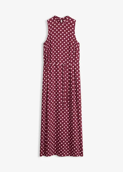 Maxikjole i viskoseblanding med pent fall, bonprix