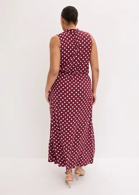 Maxikjole i viskoseblanding med pent fall, bonprix