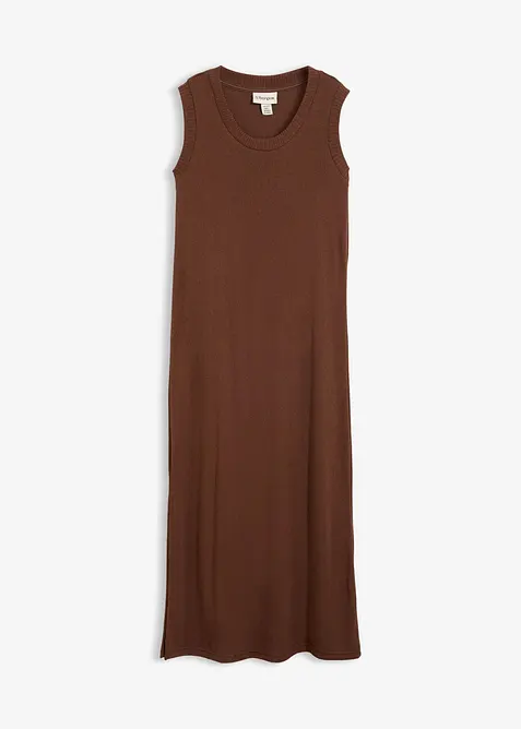 Lett strikkekjole av viskosemiks, bonprix