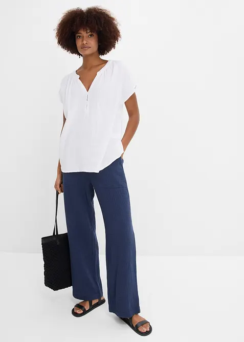 Bukse i lett musselin, bonprix