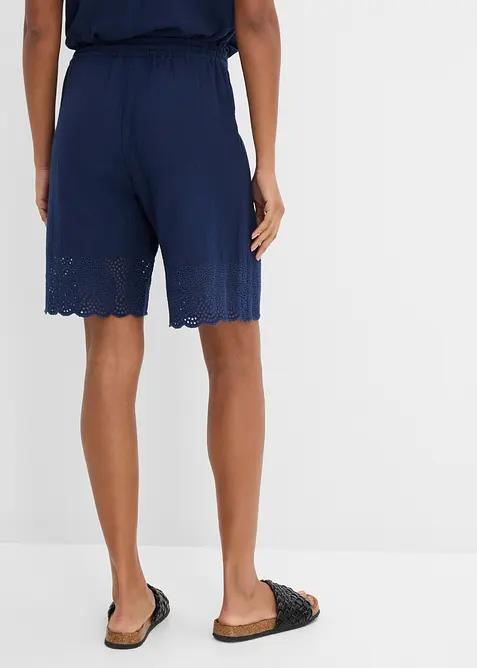 Bermudashorts i luftig musselin, bonprix