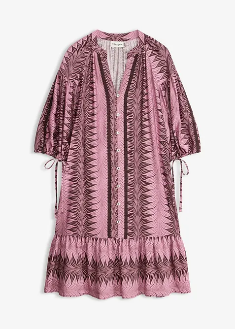 Minikjole i myk viskoseblanding, bonprix