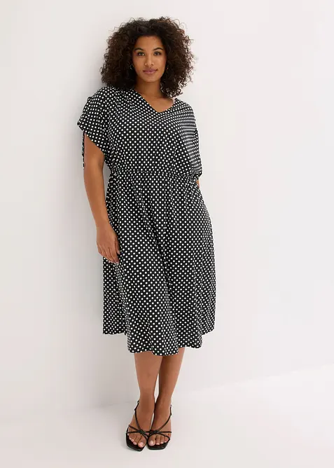 Jerseykjole i myk modalmiks, bonprix