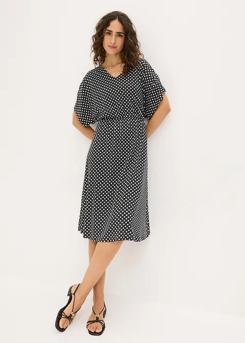 Jerseykjole i myk modalmiks, bonprix