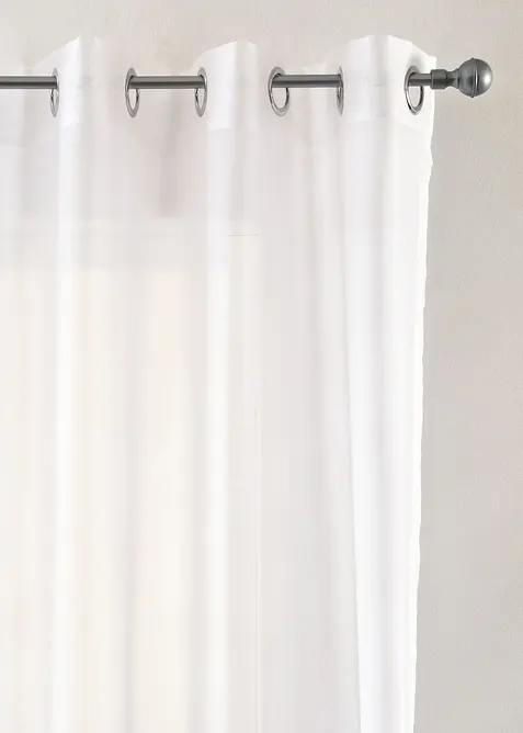 Gardin i lett voile (1-pack), bonprix