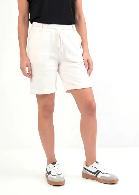 Sweat-bermudashorts av 100% &oslash;kologisk bomull, bonprix